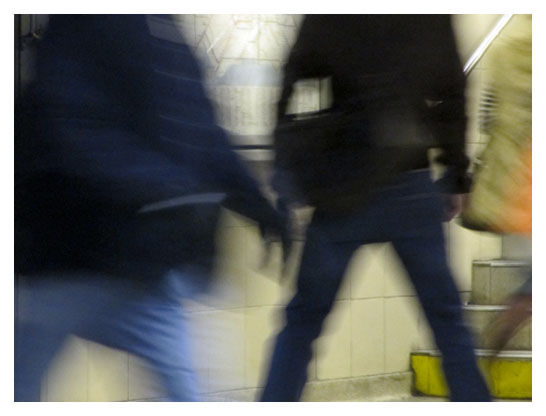 Philip Bradshaw, Between arriving and departure, departing and arrival, 2012.